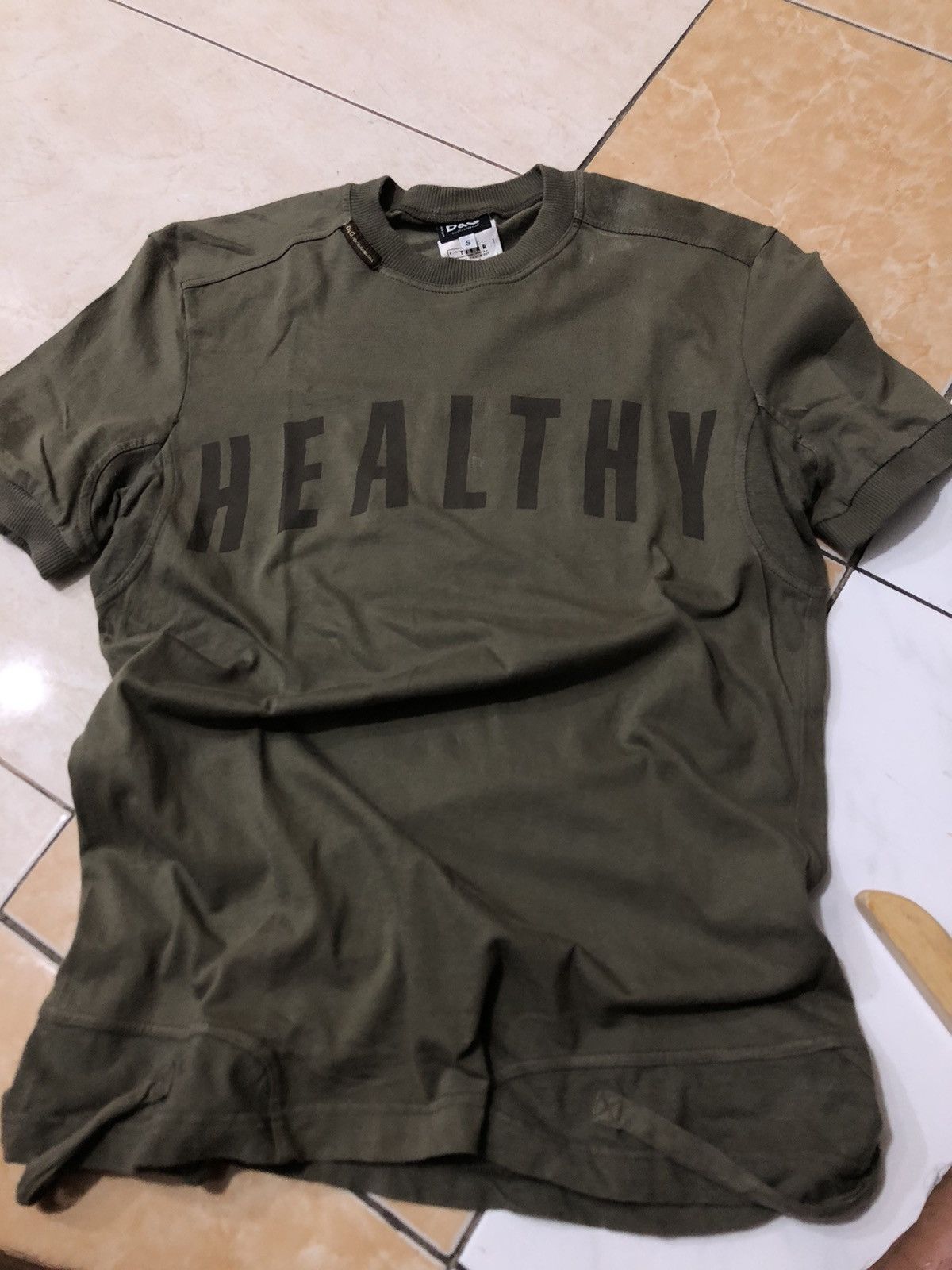 Dolce & Gabbana Dolce & Gabbana HEALTHY tee Size US S / EU 44-46 / 1 - 8 Thumbnail