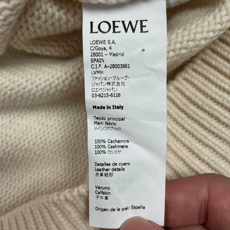 Loewe LOEWE Knitted high collar long sleeve sweater Size S / US 4 / IT 40 - 7 Thumbnail