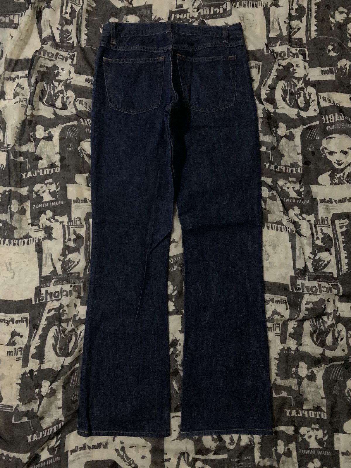 Miu Miu 💥Miu Miu Italy Flare Denim Size 27" / US 4 / IT 40 - 3 Thumbnail