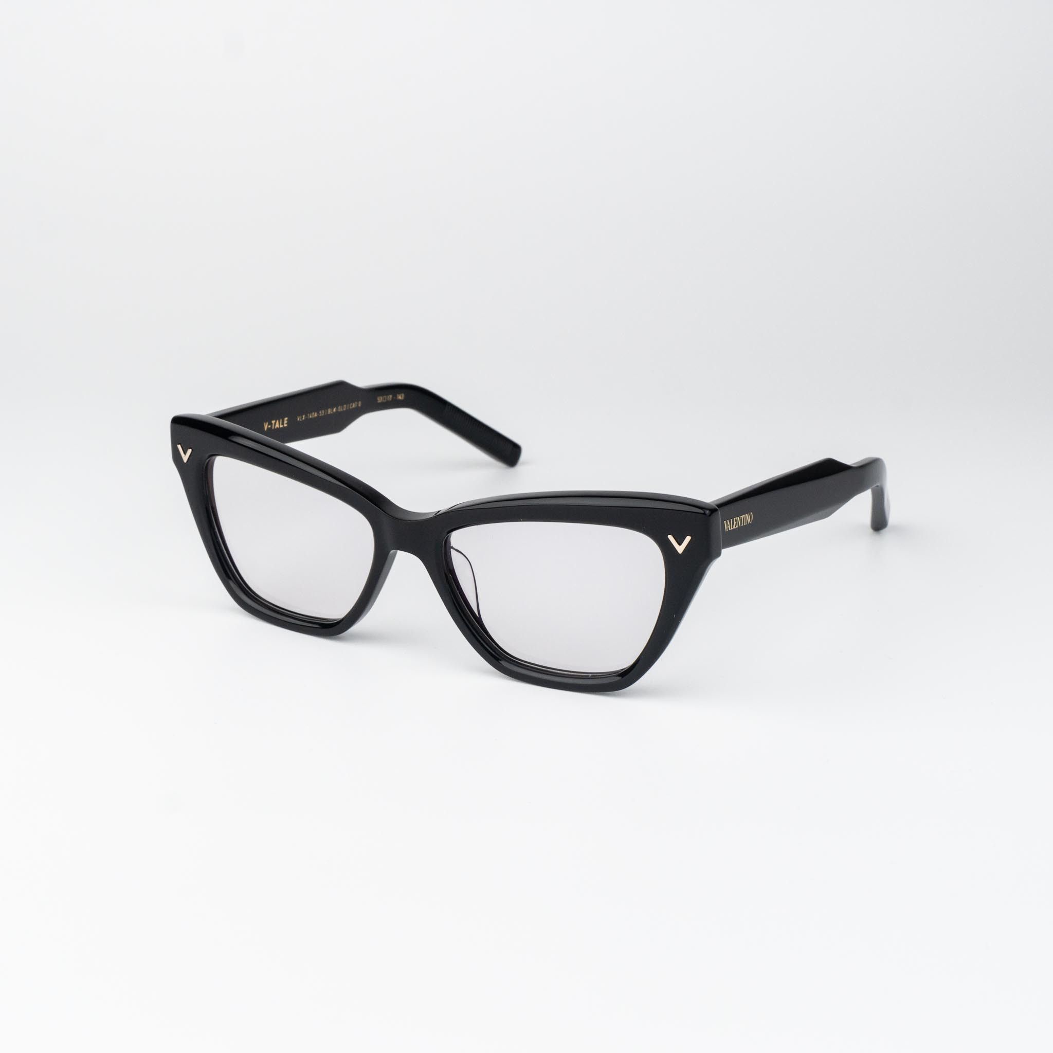 Valentino Valentino Women Eyeglasses Black Cat Eye V-TALE VLX-140 A Size ONE SIZE - 3 Thumbnail