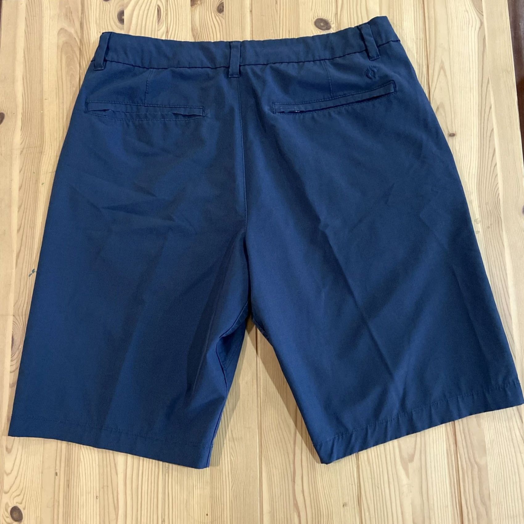 Hang Ten Hang Ten Shorts Men Size 32 Blue Board Shorts Drawstring Polyester Blend, Quick Dry, Pockets, Logo, Zipper, Casual Beach Outdoor, Regular Mens Size US 32 / EU 48 - 6 Thumbnail