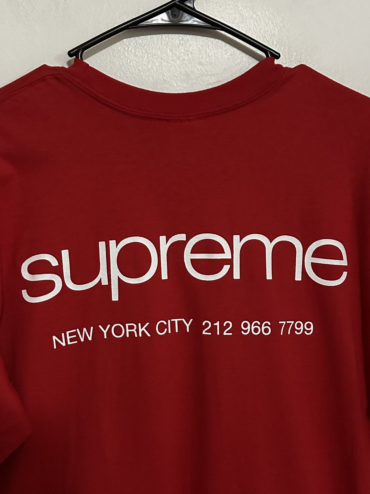 Supreme Supreme NYC Tee Size US M / EU 48-50 / 2 - 2 Thumbnail