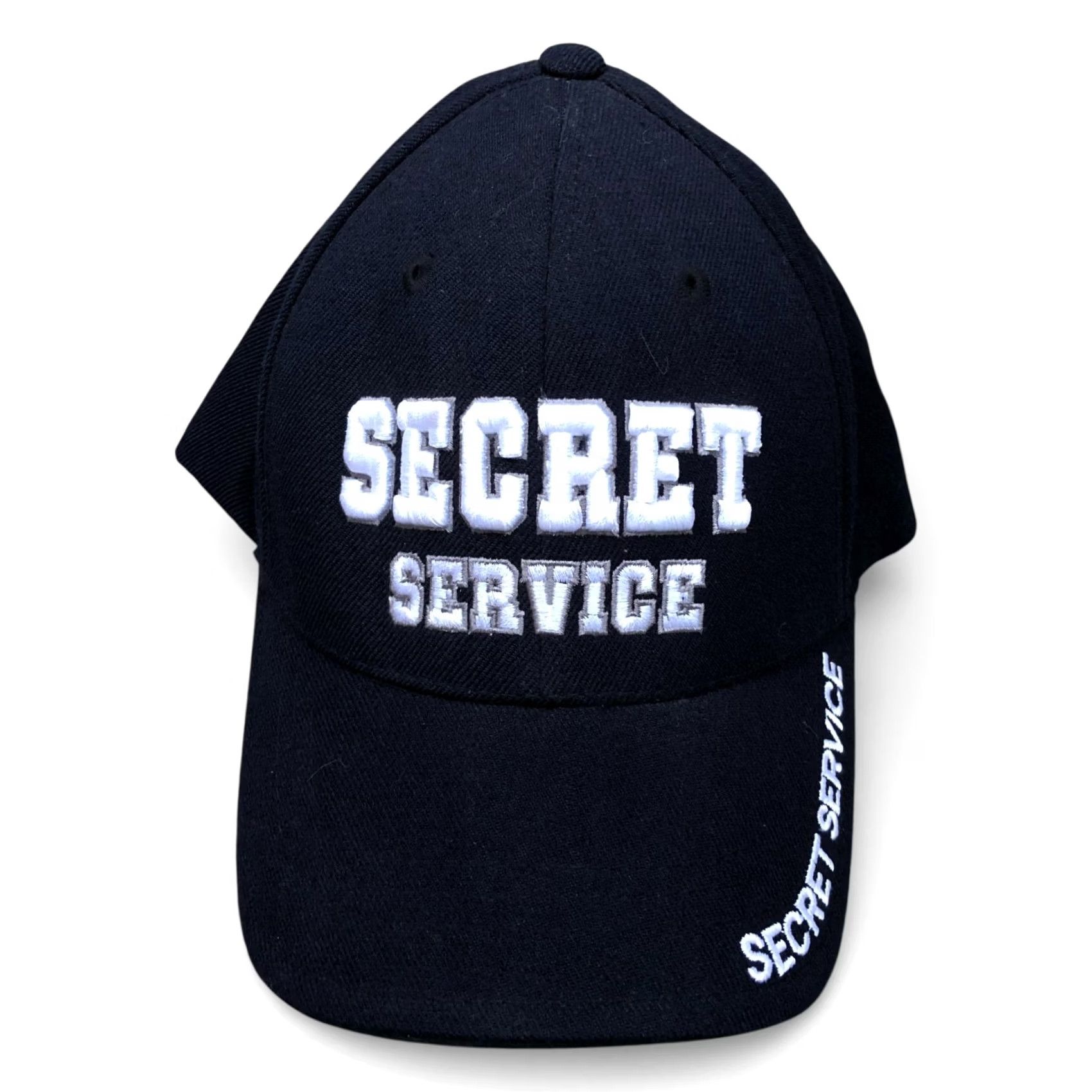 Vintage RAPID DOMINANCE SECRET SERVICE Baseball Hat Men's One Size Black Adjustable Cap Size ONE SIZE - 2 Thumbnail
