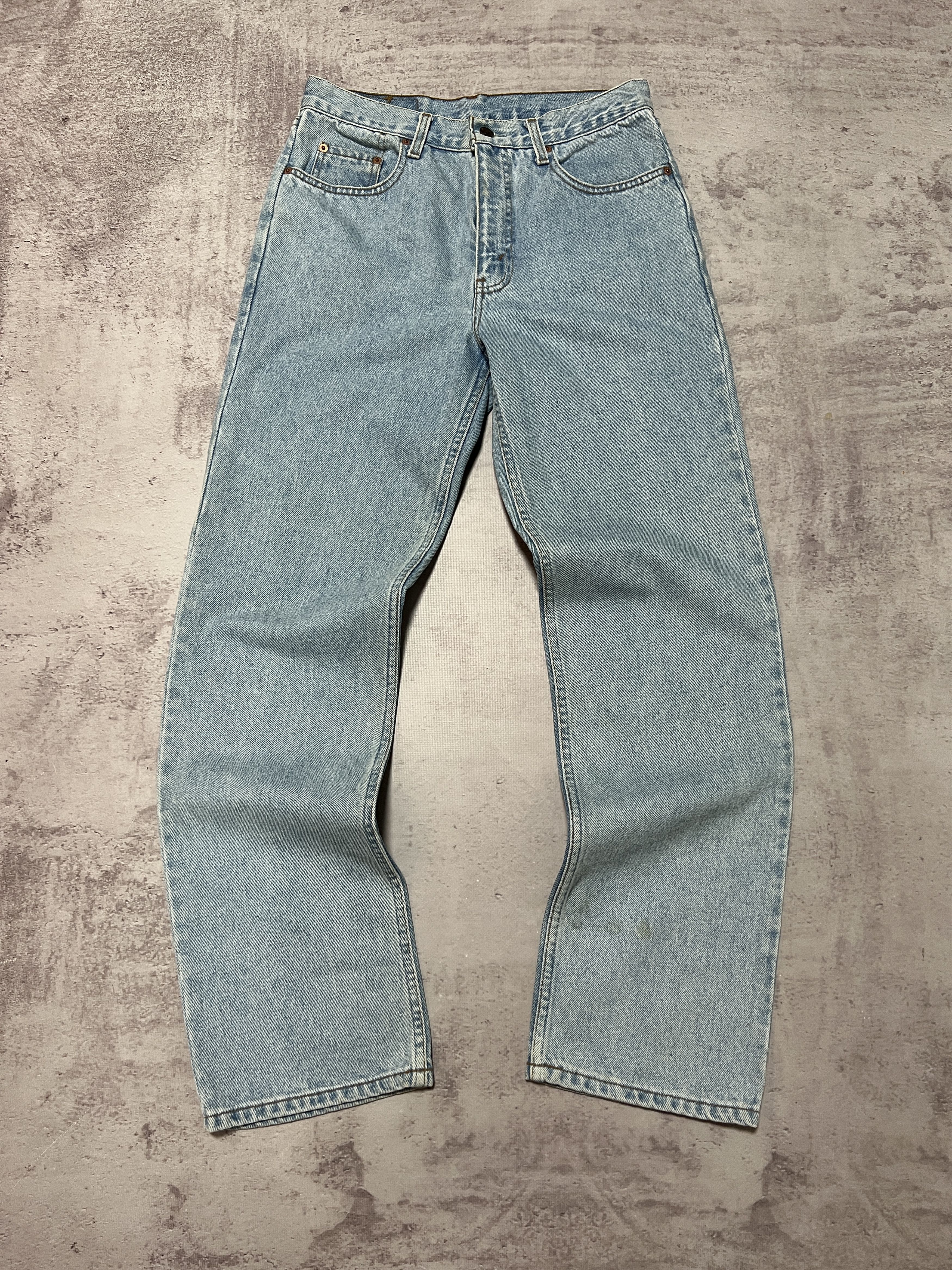 Levi's Vintage 90s Levis 630 Washed Denim Jeans size W32 L32 Size 32" / US 10 / IT 46 - 2 Thumbnail