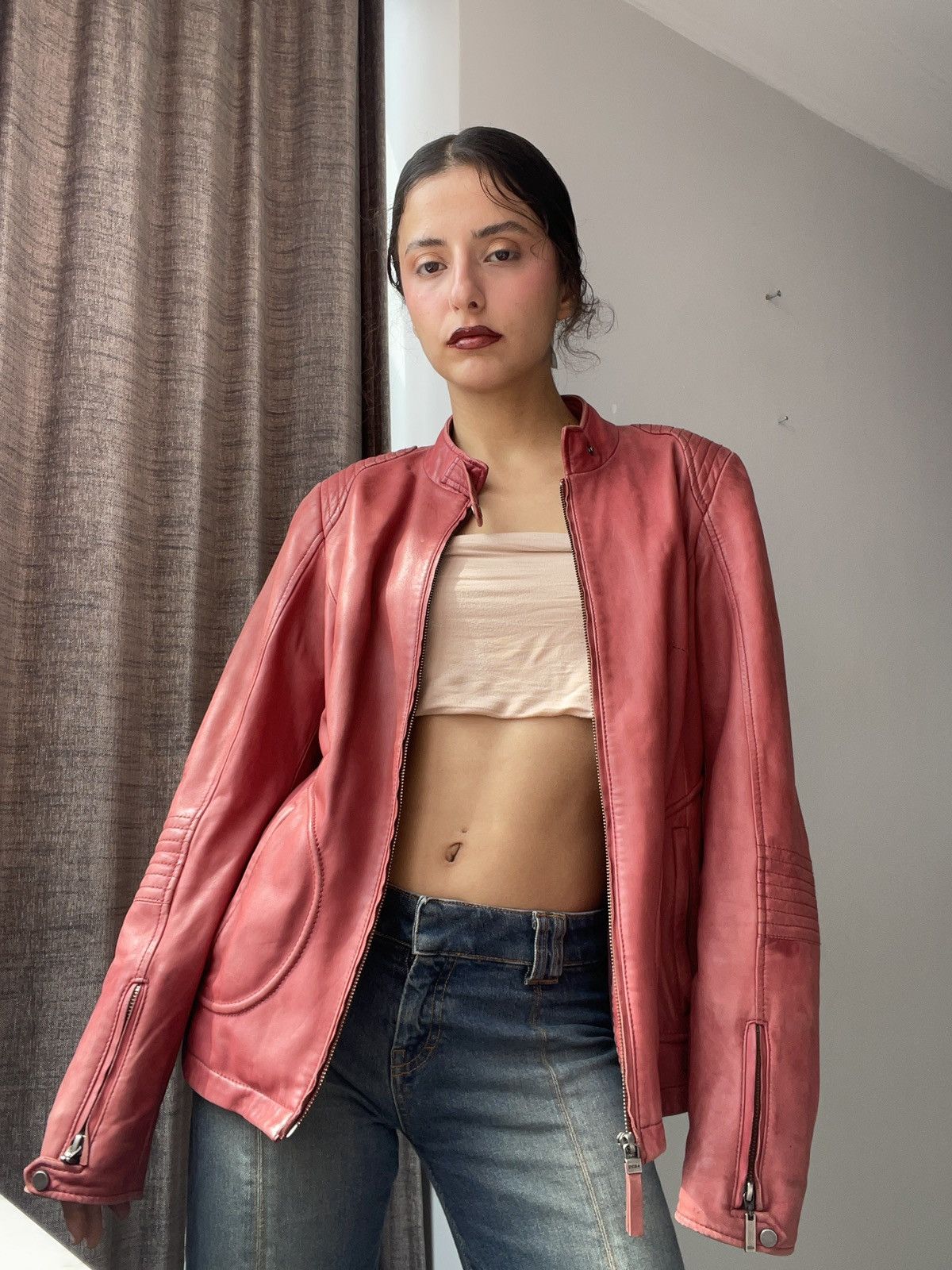 Vintage Desa leather jacket Size M / US 6-8 / IT 42-44 - 3 Thumbnail