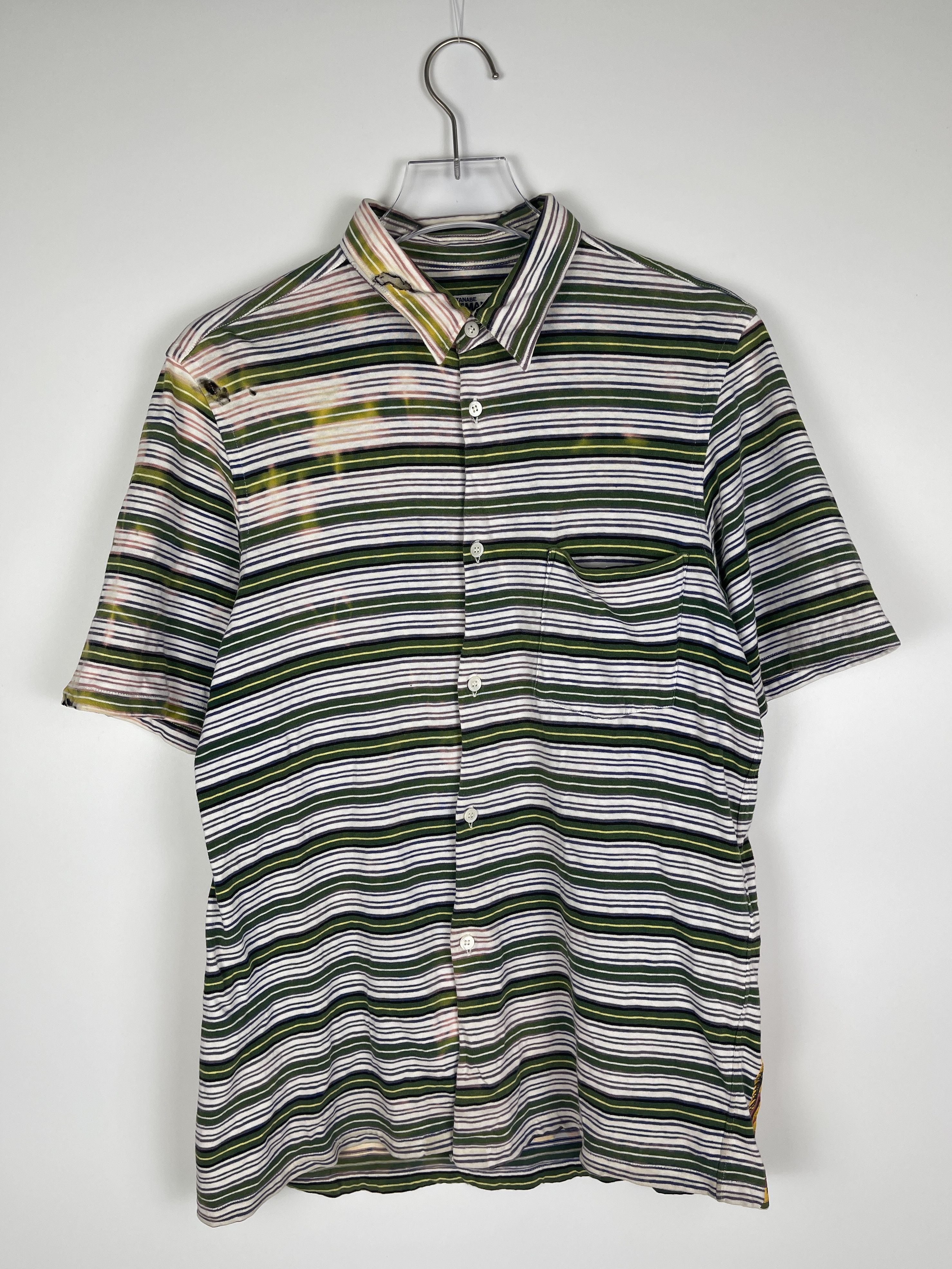 Junya Watanabe Junya Watanabe 2003 Rasta Man Button up Size US M / EU 48-50 / 2 - 4 Thumbnail
