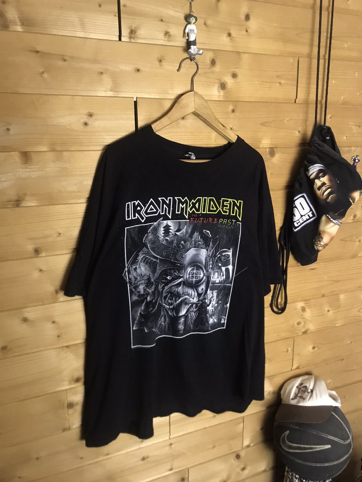 Band Tees Iron Maiden 2023 the future past tour t-shirt 3Xl Size US XXL / EU 58 / 5 - 1 Thumbnail