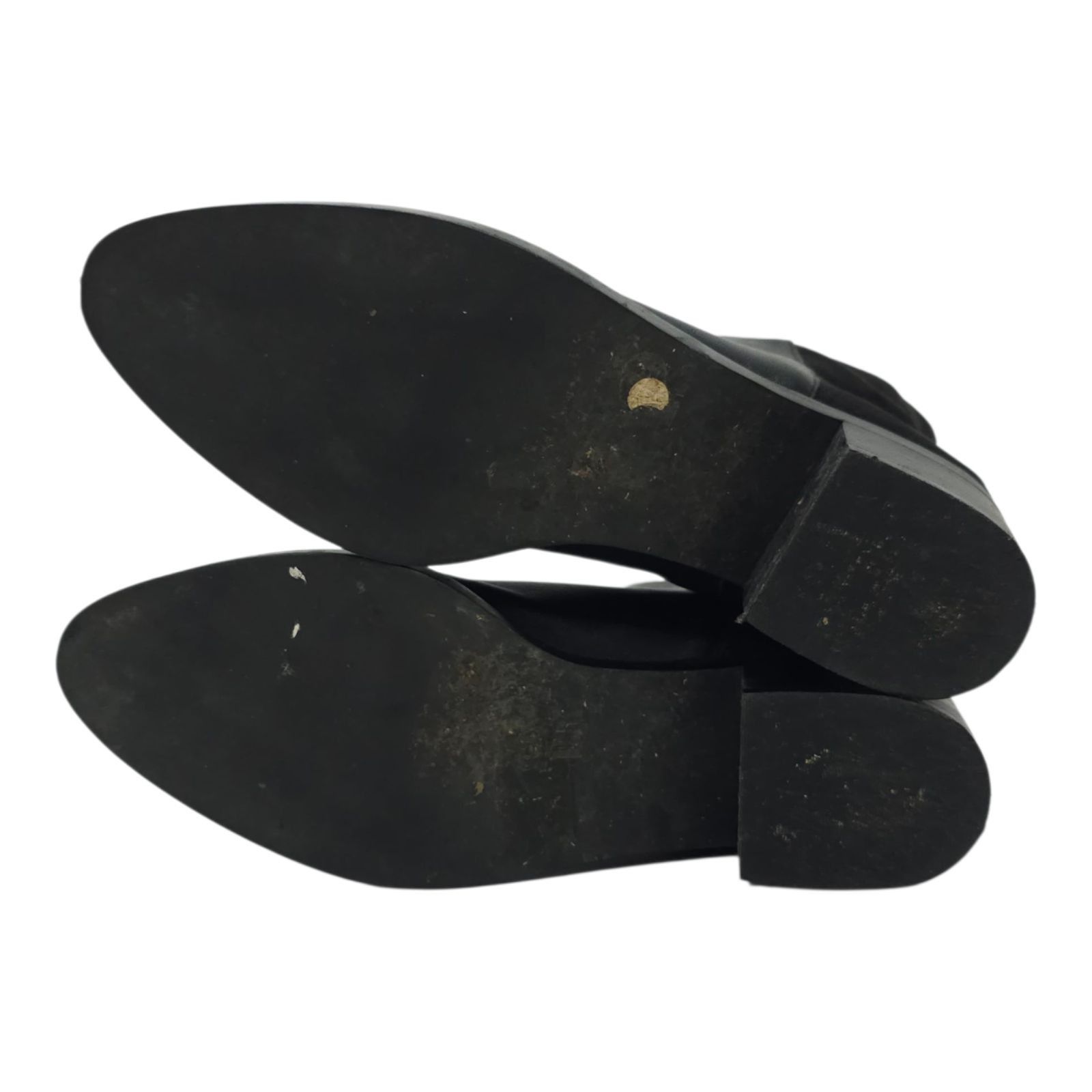 Anthropologie Anthropologie Side Zip Ankle Boots Womens 7.5 M Black Leathe Size US 7.5 / IT 37.5 - 7 Thumbnail