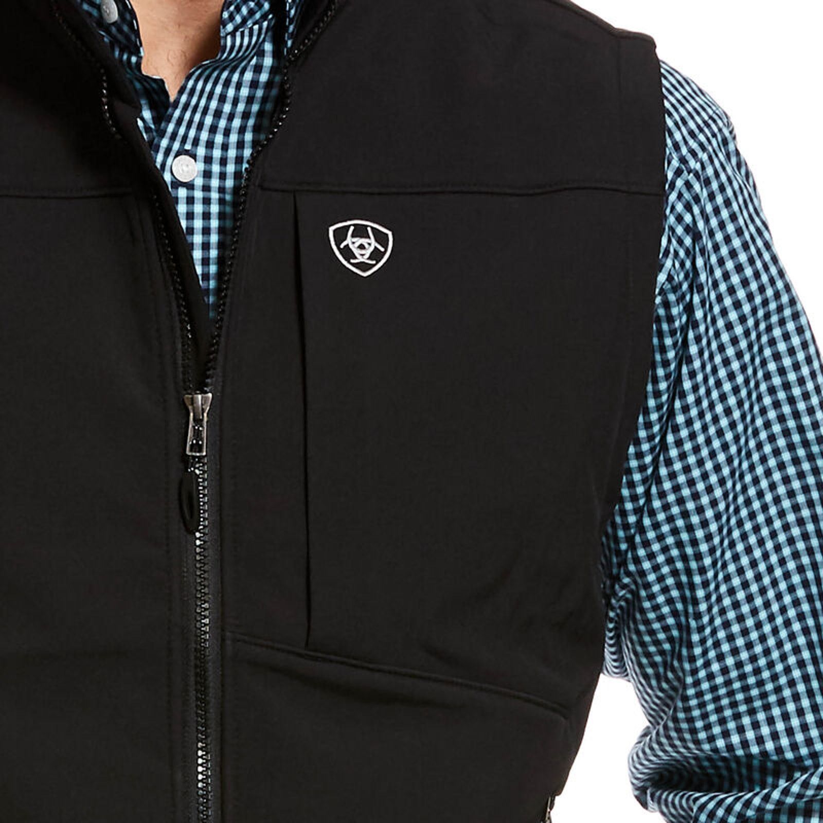 Ariat Logo 2.0 Softshell Vest in Black | Size M Size US M / EU 48-50 / 2 - 5 Thumbnail