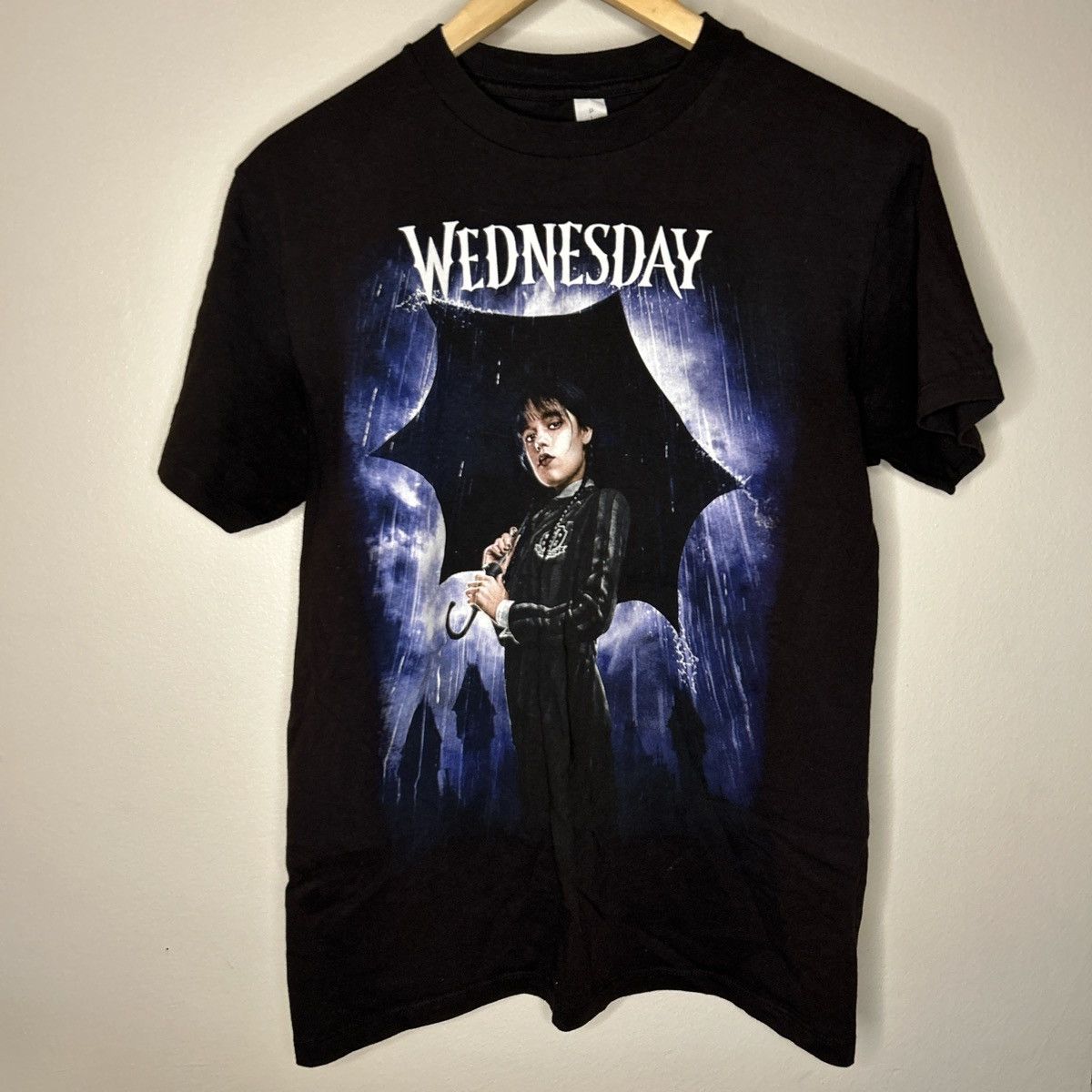 Other Bootleg style Wednesday Addams black tee Size US M / EU 48-50 / 2 - 1 Thumbnail