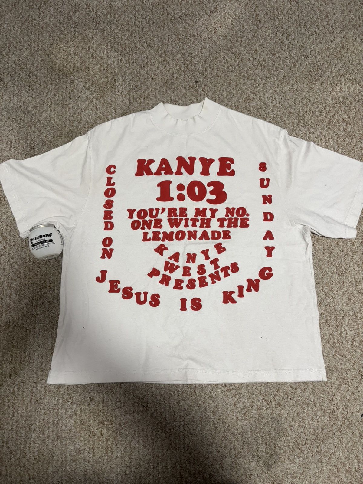 Cactus Plant Flea Market × Kanye West "Closed on Sunday" CPFM x Jesus is King Size US S / EU 44-46 / 1 - 1 Thumbnail