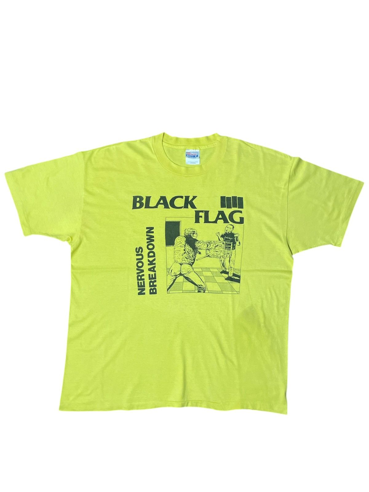 トップス 90s BLACK FLAG Nervous Breakdown Black flag early 90s Nervous Breakdown