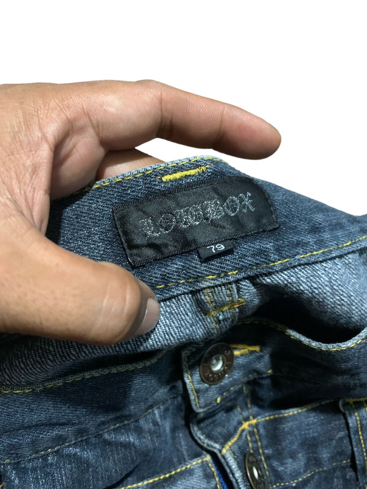 GOSTAR DE FUGA × LOWBOX × Tornado Mart Lowbox double waist 3/4 jeans Size US 30 / EU 46 - 11 Thumbnail
