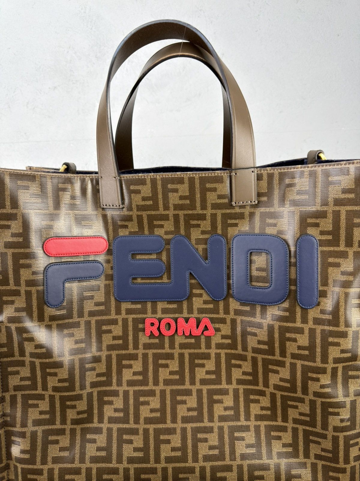 Fendi Fendi Roma Zucca Shopping Tote – 2018 – Full Set Size ONE SIZE - 2 Thumbnail