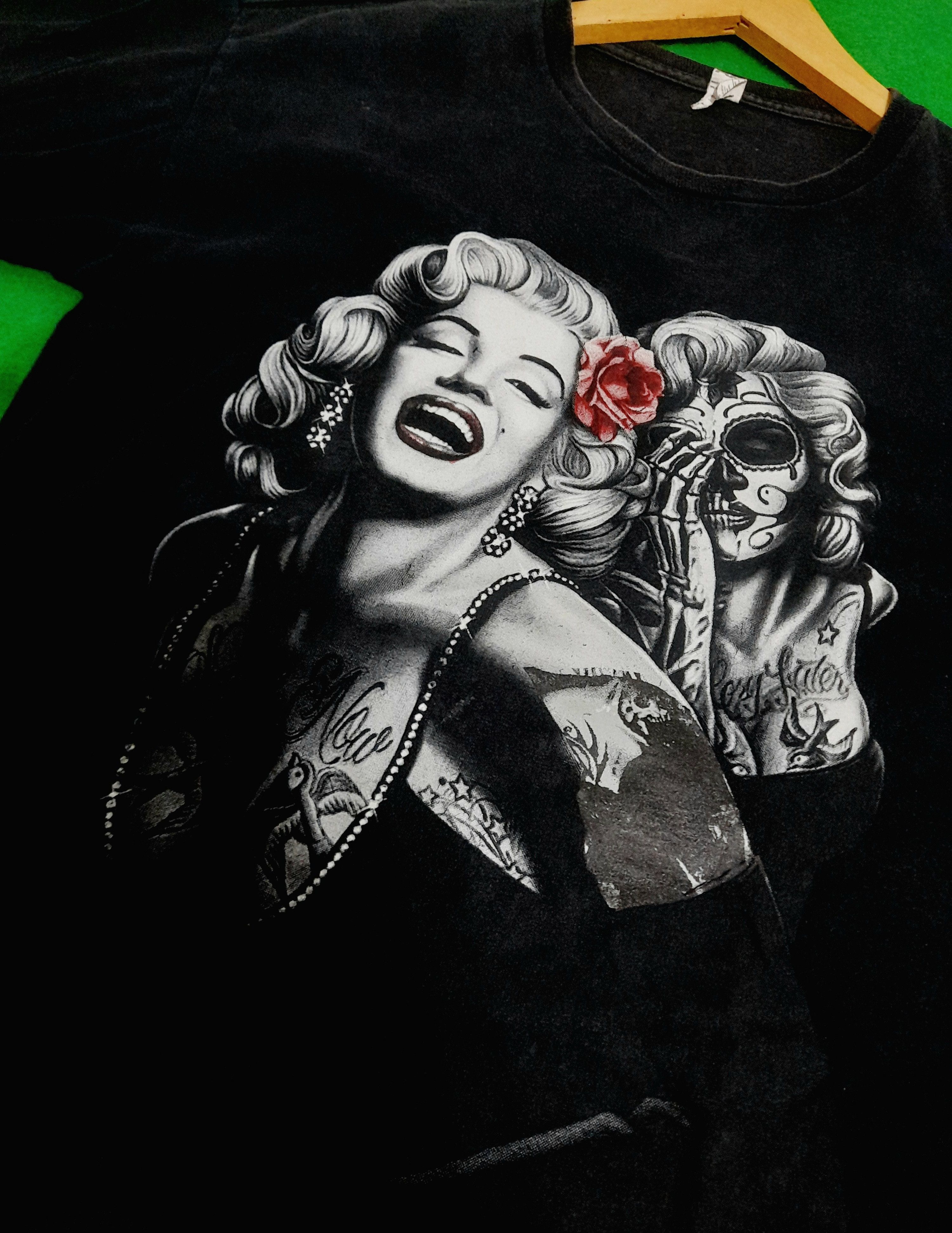 Vintage Vintage Marylin monore tshirt Size US M / EU 48-50 / 2 - 5 Thumbnail