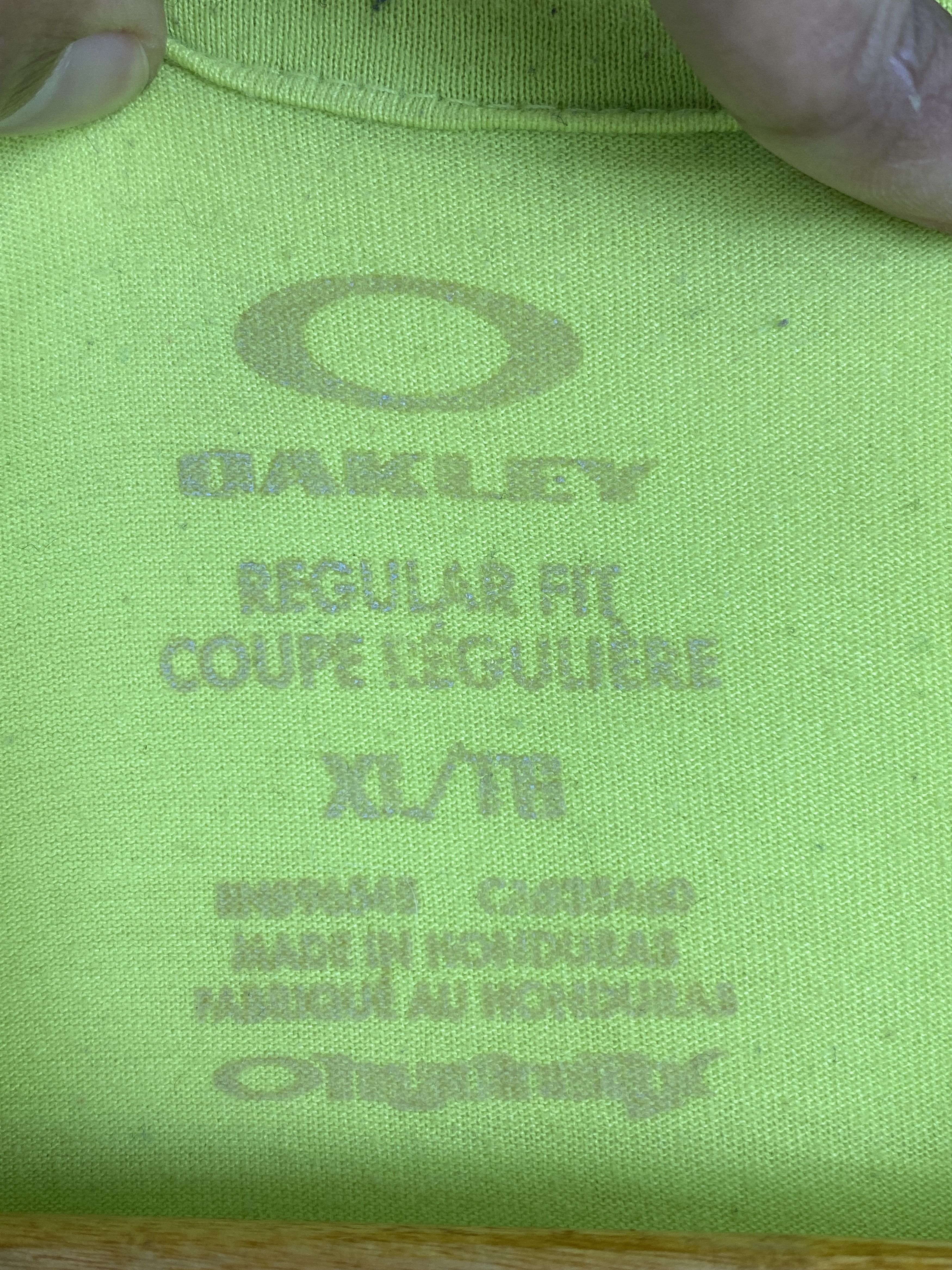 Oakley × Vintage Vintage Oakley Central Logo Short Sleeve Shirt TA0543 Size US XL / EU 56 / 4 - 5 Thumbnail