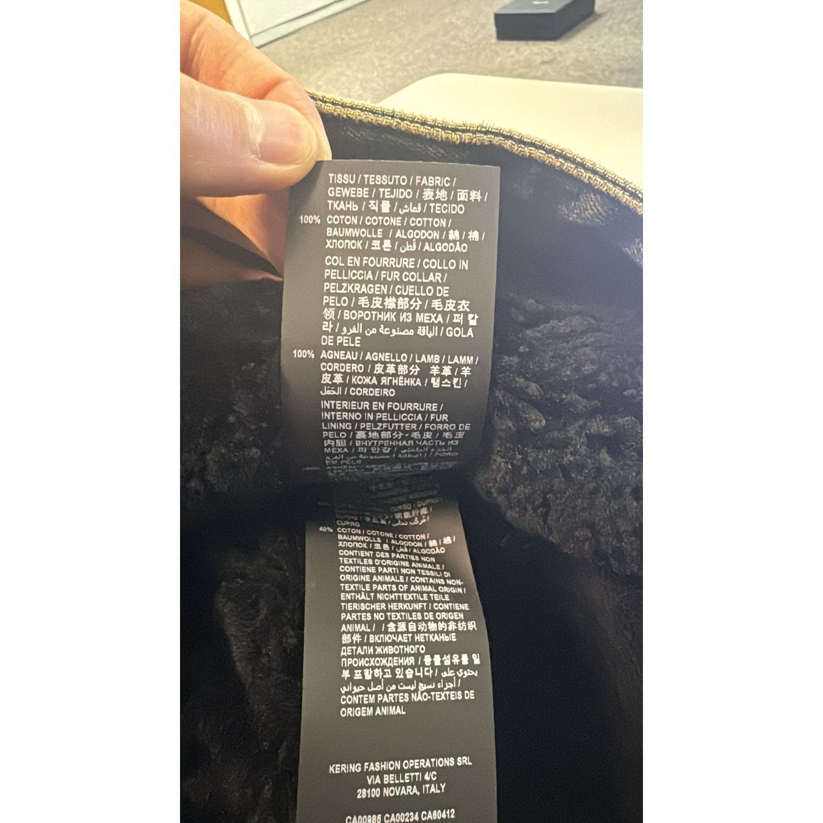 Saint Laurent Paris o1rshd1 Shearling Denim Jacket in Light Blue Size US XXL / EU 58 / 5 - 22 Thumbnail