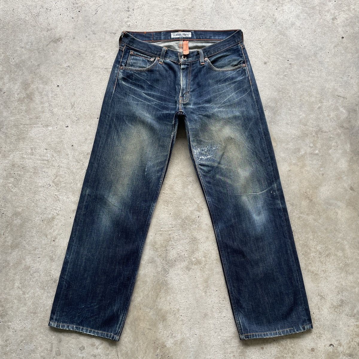 W33x30💥 Vintage Levis 503 Faded Denim Jeans Pants