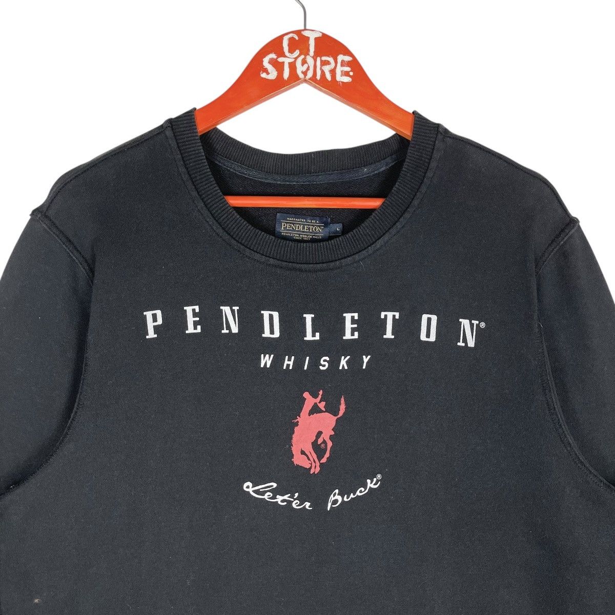 Pendleton Pendleton Whisky Bourbon Let’er Buck Sweatshirt Size M Size US M / EU 48-50 / 2 - 3 Thumbnail