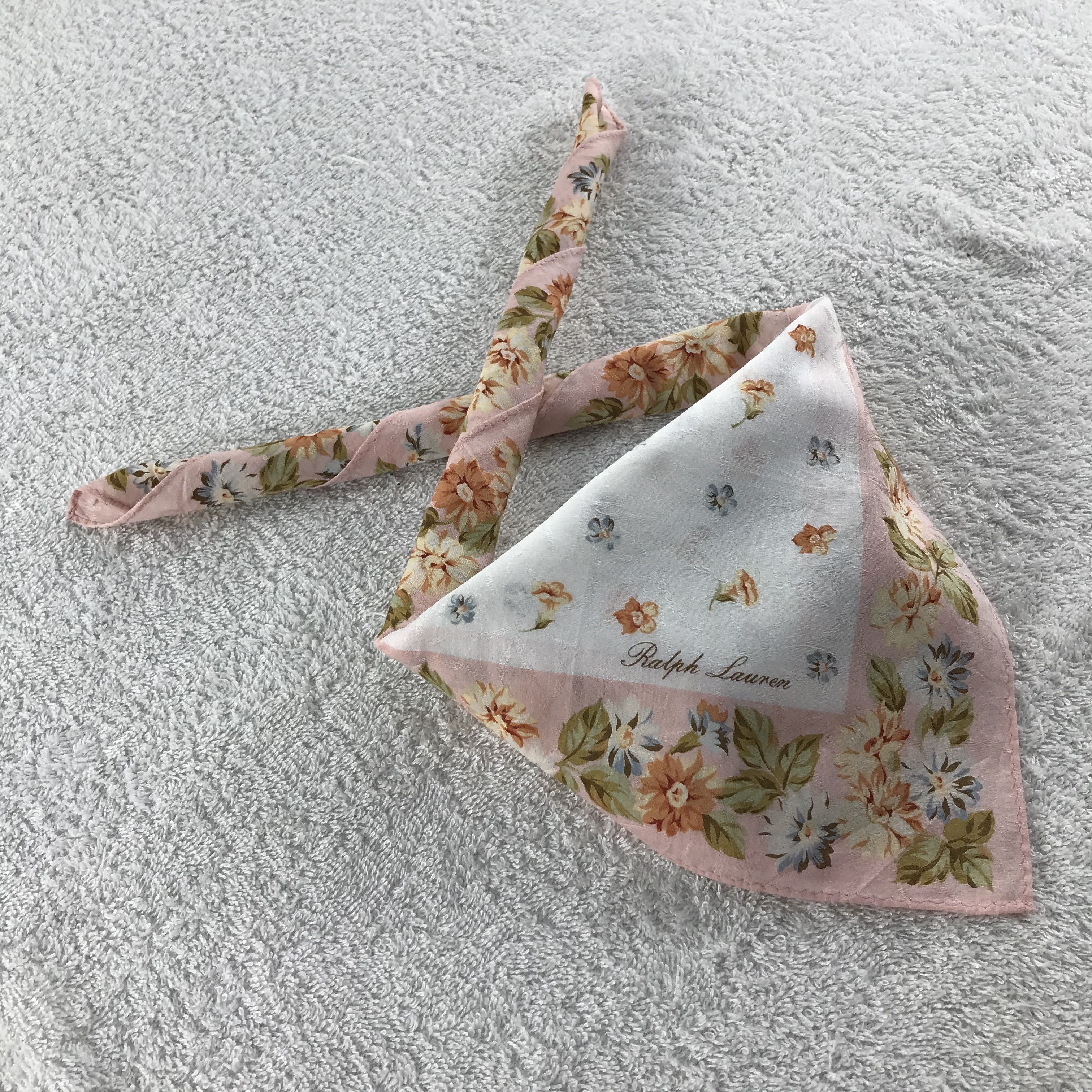 Ralph Lauren × Vintage Ralph Lauren Handkerchief / Neckerchief / Bandana Size ONE SIZE - 2 Thumbnail
