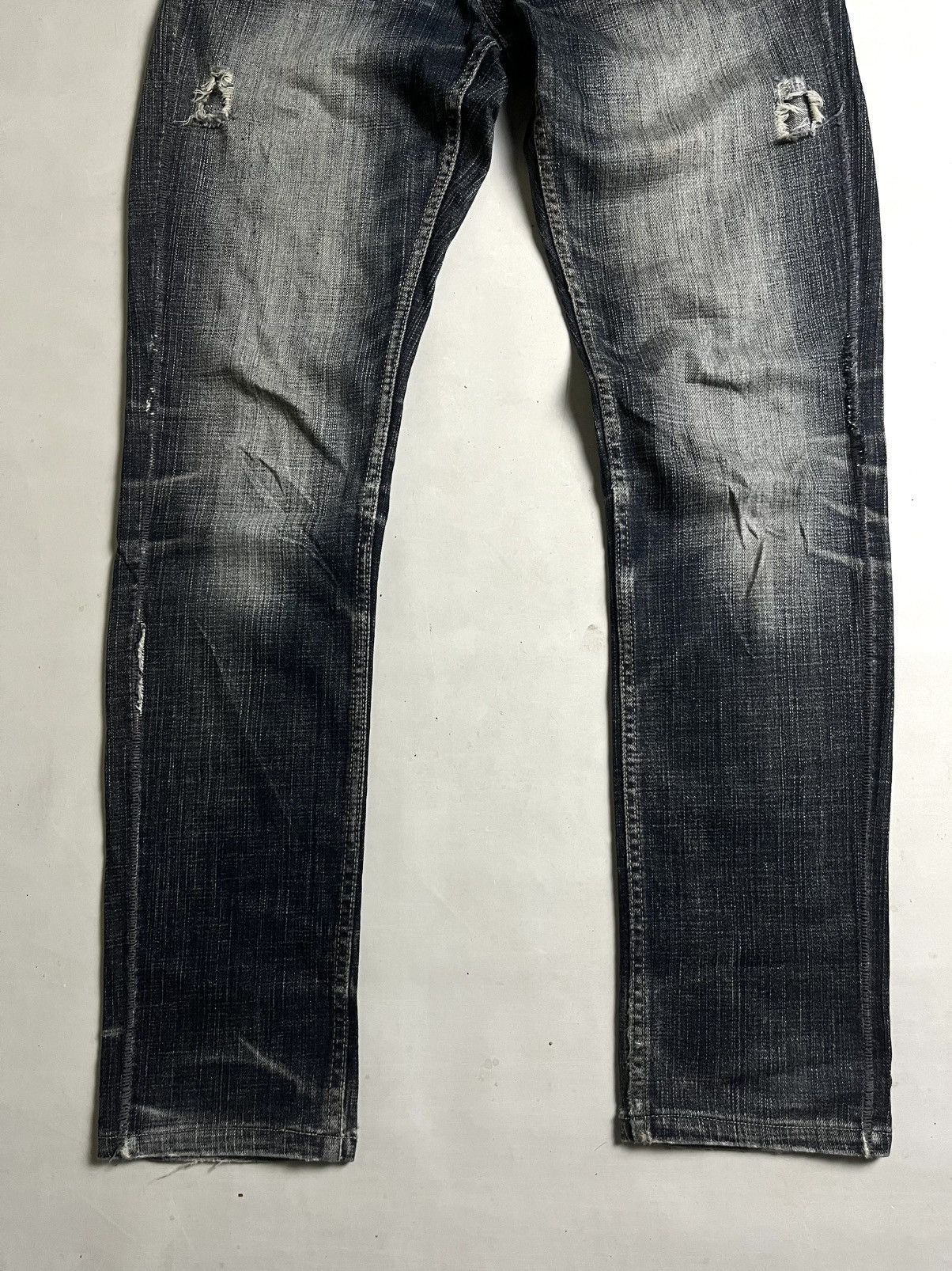 Tornado Mart 🚀ACC BINDING🚀2011 PPFM Fading Jeans Denim Size US 32 / EU 48 - 4 Thumbnail