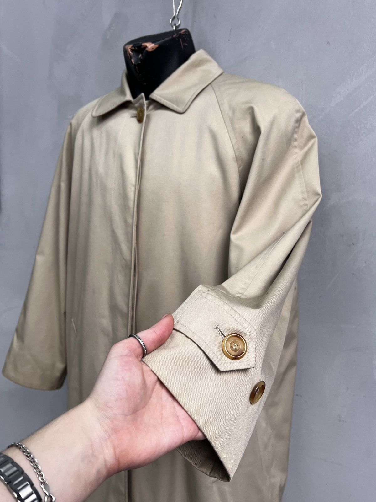Aquascutum Aquascutum classic London Jacket Beige Vintage Coat Size US M / EU 48-50 / 2 - 4 Thumbnail