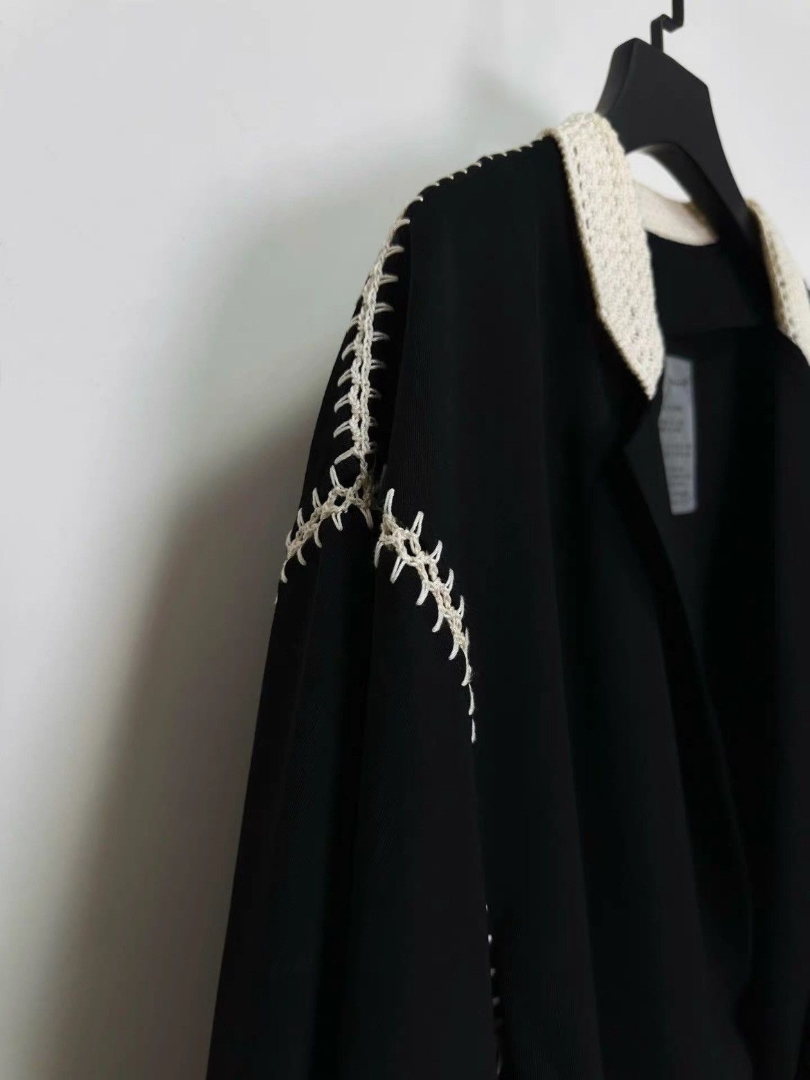 Yohji Yamamoto Yohji Yamamoto Yohji Yamamoto 91SS Hand Stitches Runway Ja Size US M / EU 48-50 / 2 - 4 Thumbnail
