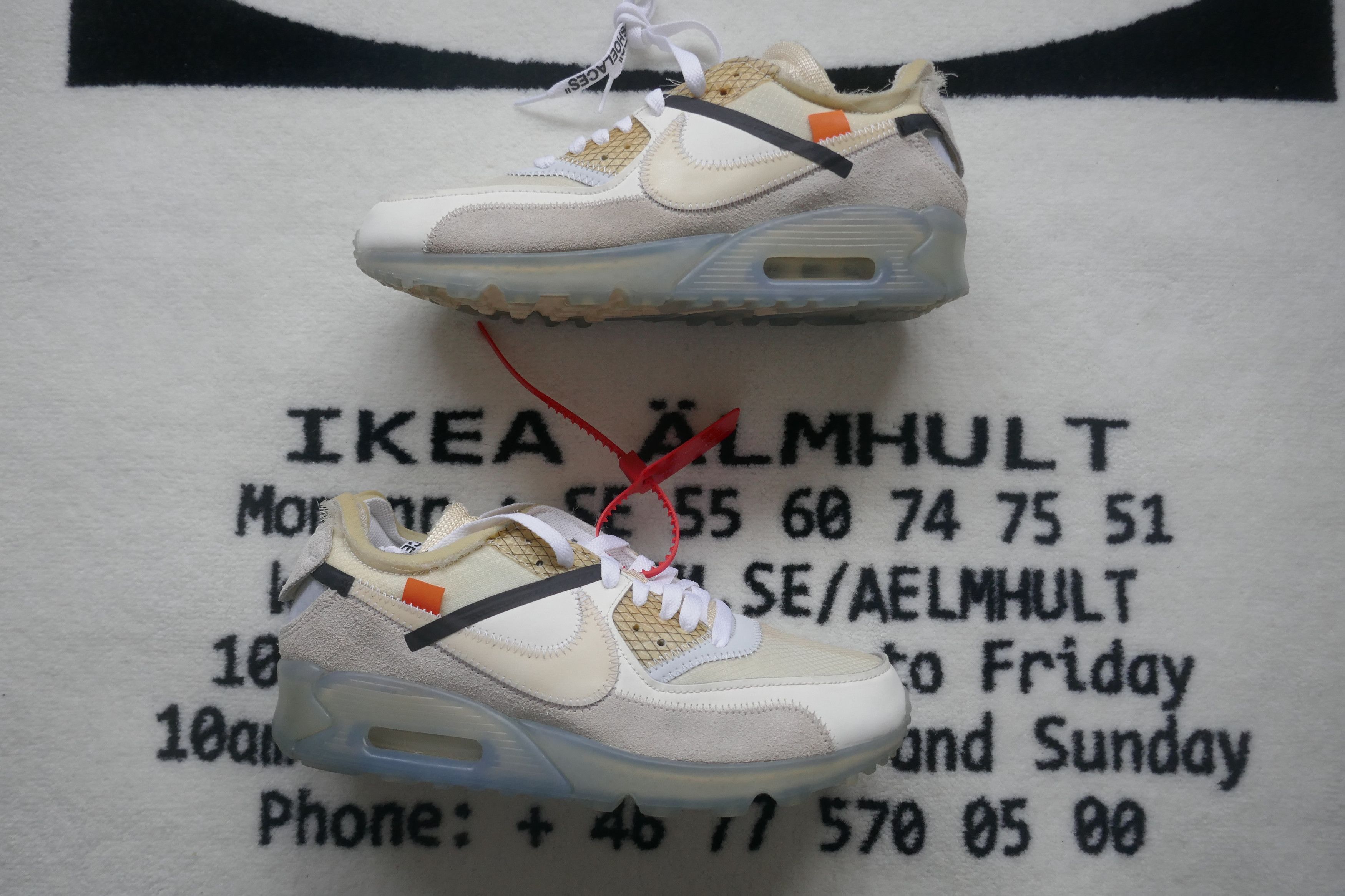 Nike x Off-White Air Max 90 OG size 43 DS