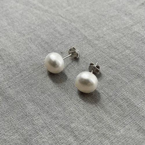 Other Natural freshwater Pearl earrings silver 925 Size ONE SIZE - 1 Thumbnail