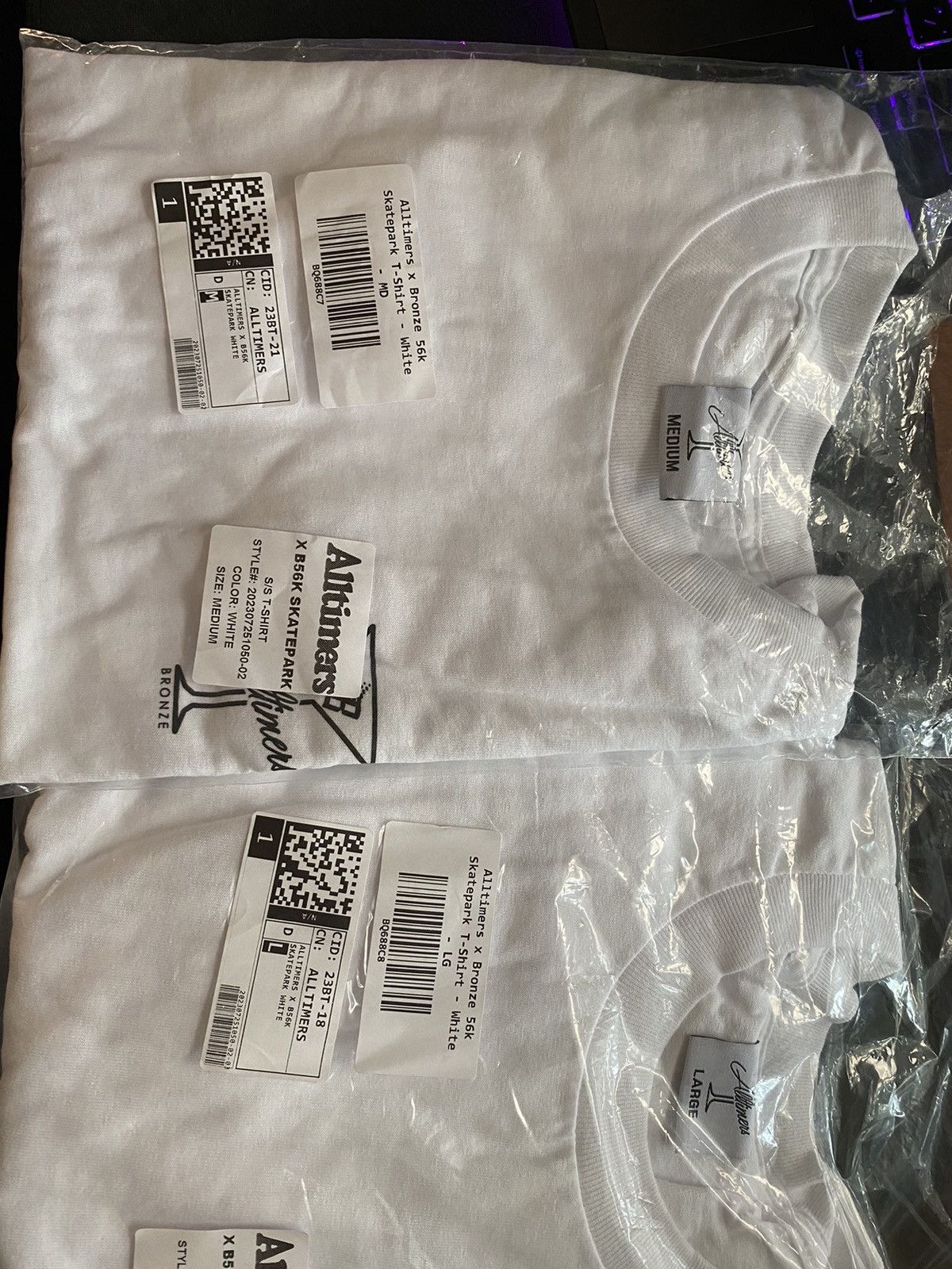 Bronze 56k Alltimers x Bronze 56K Skatepark Tee White Medium Size US M / EU 48-50 / 2 - 5 Thumbnail