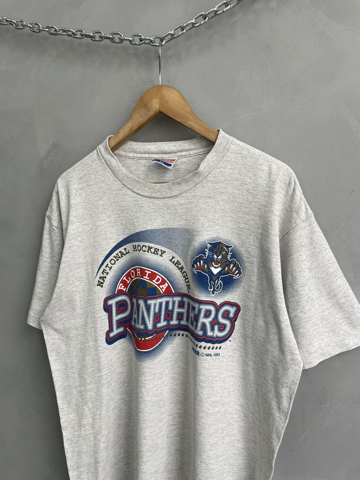 NHL Vintage panthers 1993 NHL t shirt Size US XL / EU 56 / 4 - 3 Thumbnail