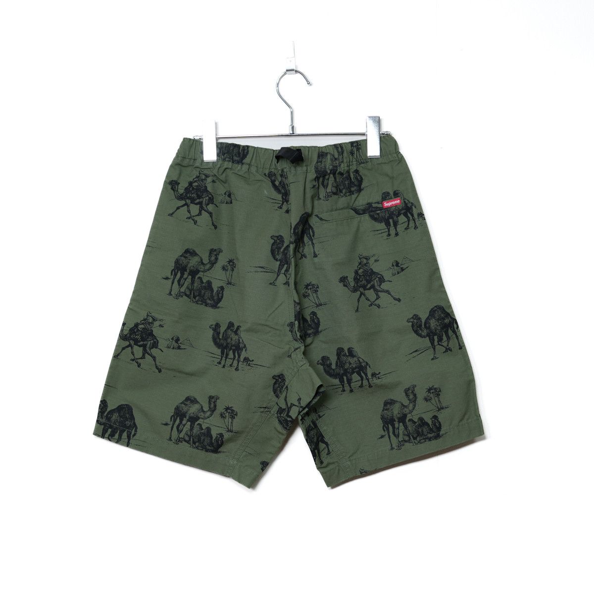Supreme SUPREME SS2012 CAMEL BELTED SHORTS Size US 30 / EU 46 - 2 Thumbnail