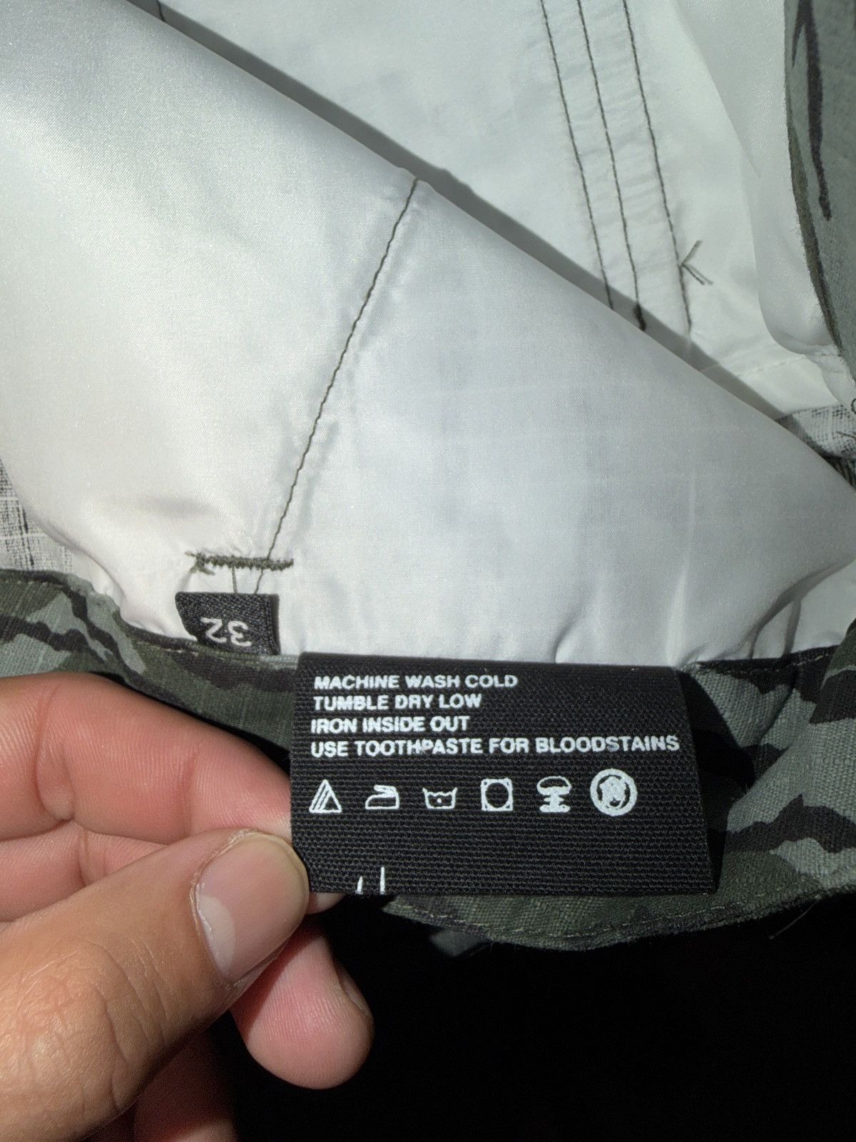 Half Evil 333 Half-Evil Camouflage Cargo Pants Size 32 Button Pockets Size US 32 / EU 48 - 5 Thumbnail