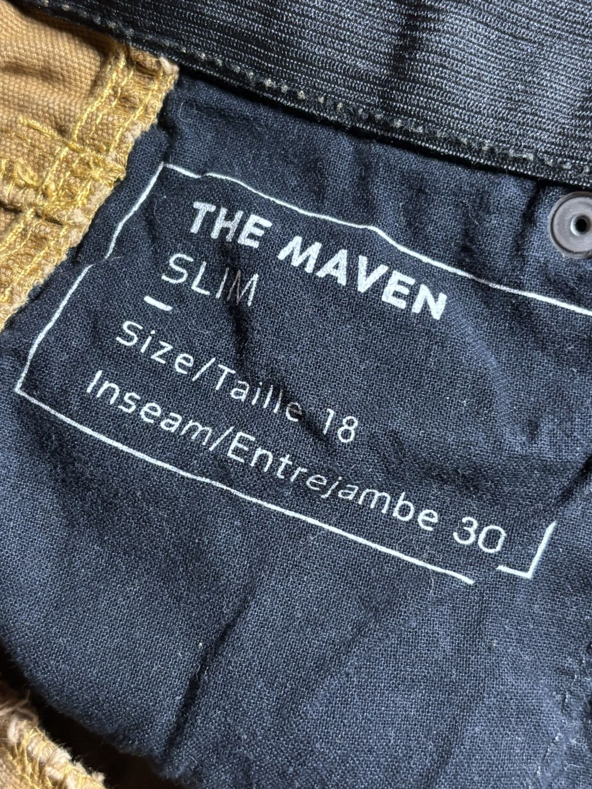 Other DOVETAIL Workwear Pants The Maven Slim Canvas 18/30, R 38x28 Size 38" / US 16 / IT 52 - 7 Thumbnail