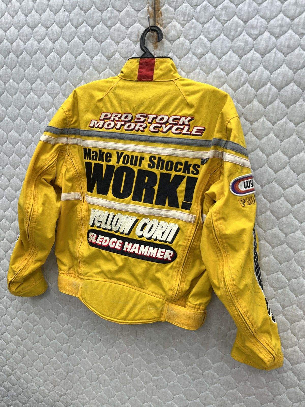 YELLOW CORN 🔥🔥🔥STEALS YELLOW CORN SLEDGE HAMMER RACING JACKET Size US M / EU 48-50 / 2 - 6 Thumbnail