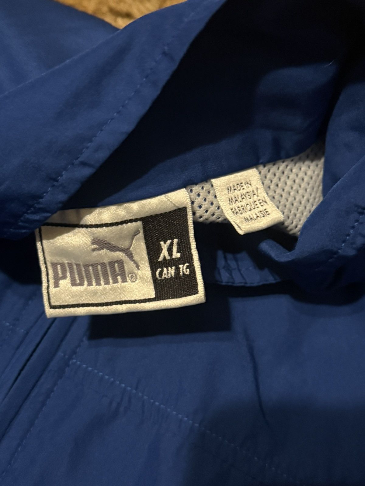 Puma Vintage Puma Track Jacket Blue / White XLarge Size US XL / EU 56 / 4 - 7 Thumbnail