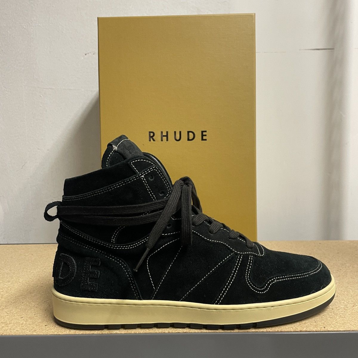 Rhude Rhude Rhecess Hi Suede Size 7 Size US 7 / EU 40 - 1 Thumbnail