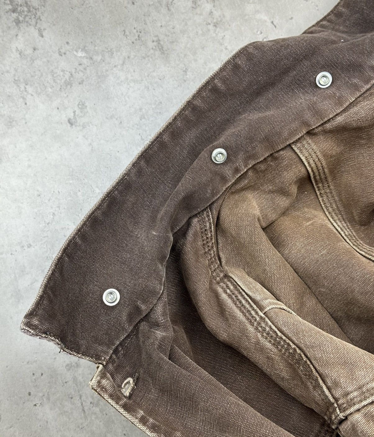 Carhartt Carhartt Distressed Work Jacket Heavy Canvas L Made In USA Size US L / EU 52-54 / 3 - 10 Thumbnail