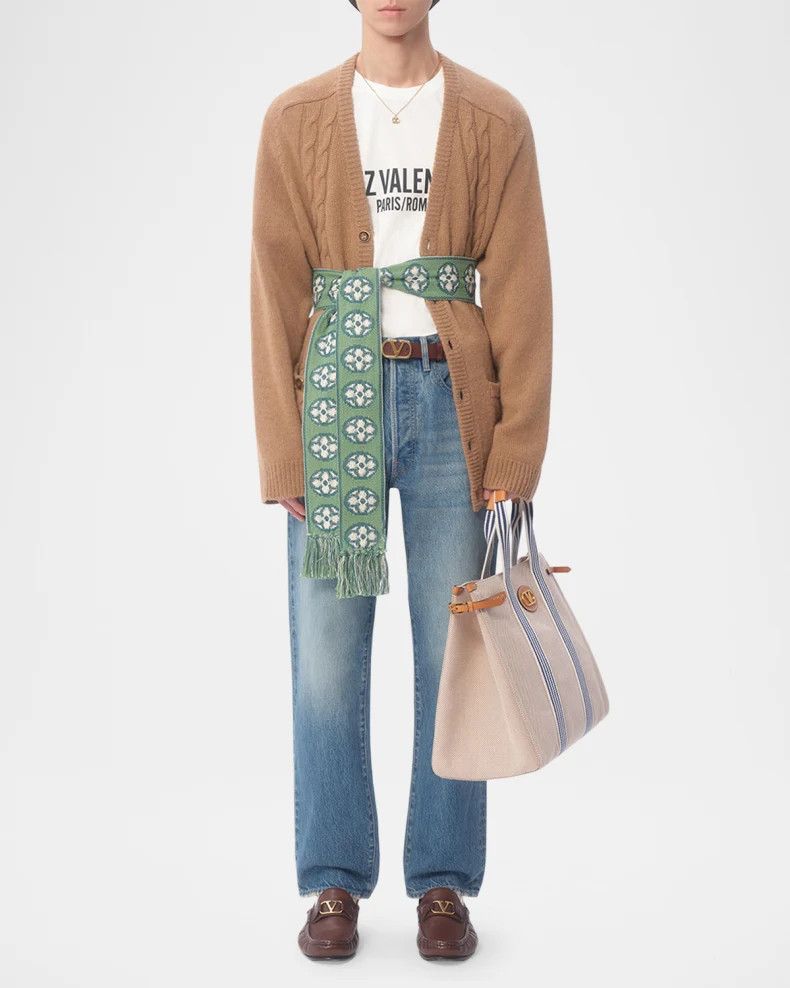 Valentino o1y0525 Denim Pant in Blue Size US 33 - 5 Thumbnail