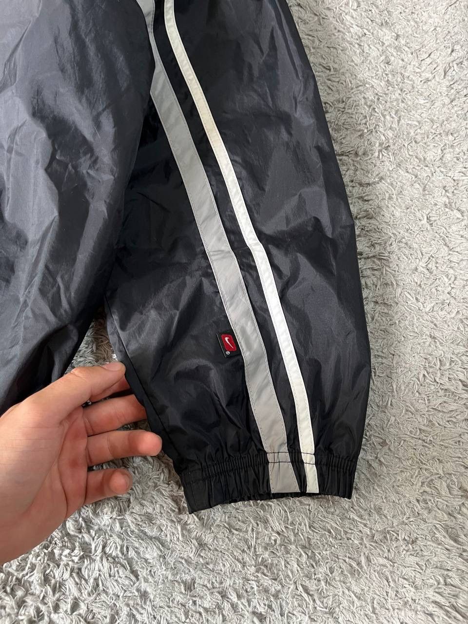 Nike × Vintage 00s Nike Vintage Light Jacket Streetwear Logo Swoosh Rare Size US L / EU 52-54 / 3 - 7 Thumbnail