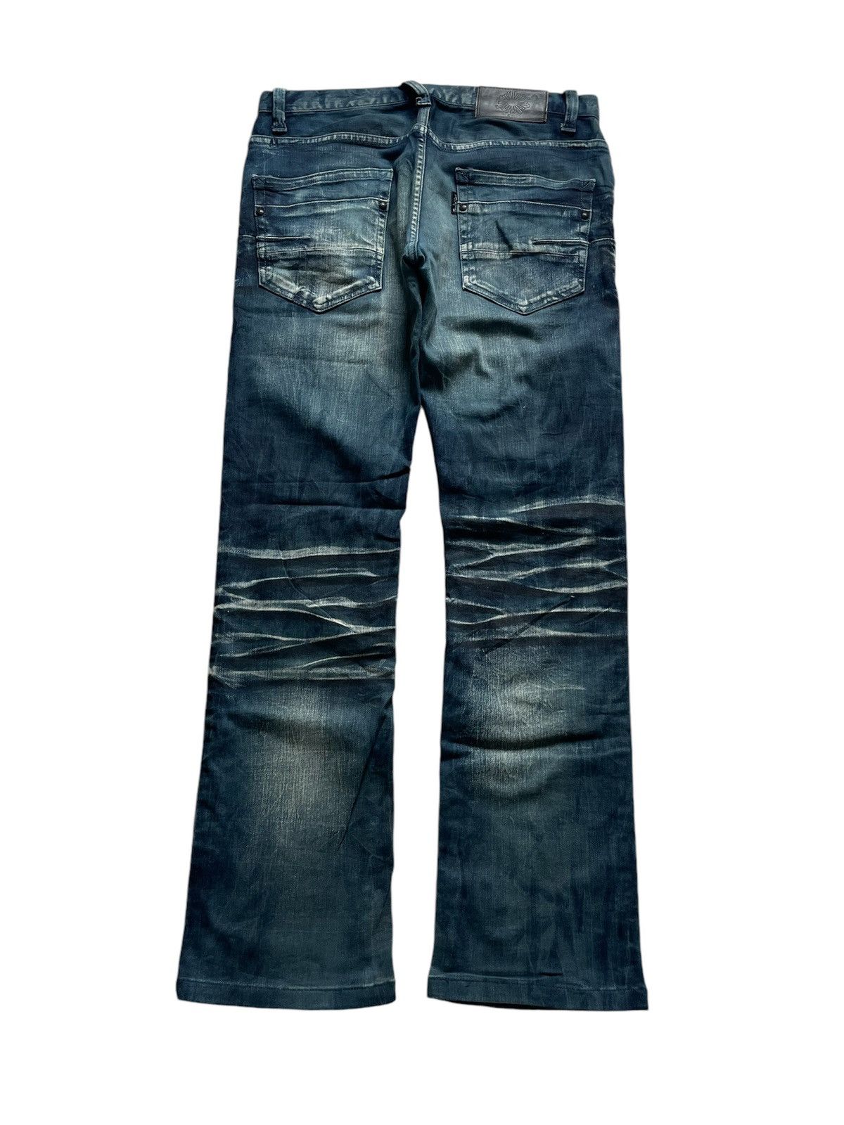 Tornado Mart Rare Vintage Tornado Mart Acid Washed Design Jeans Size US 31 - 3 Thumbnail