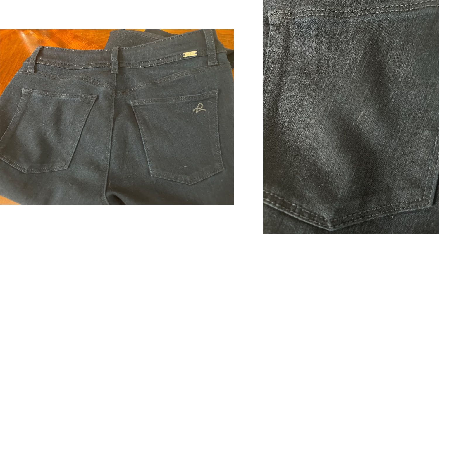 DL1961 DL1961 Coco Curvy Straight Jeans Flatiron Dark Wash 4 Way Stretch Size 26 Womens Size 26" / US 2 / IT 38 - 8 Thumbnail