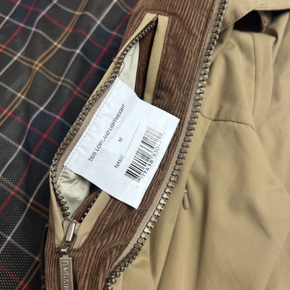 Barbour × Vintage Barbour Lowland Lightweight waterproof jacket Size US L / EU 52-54 / 3 - 7 Thumbnail