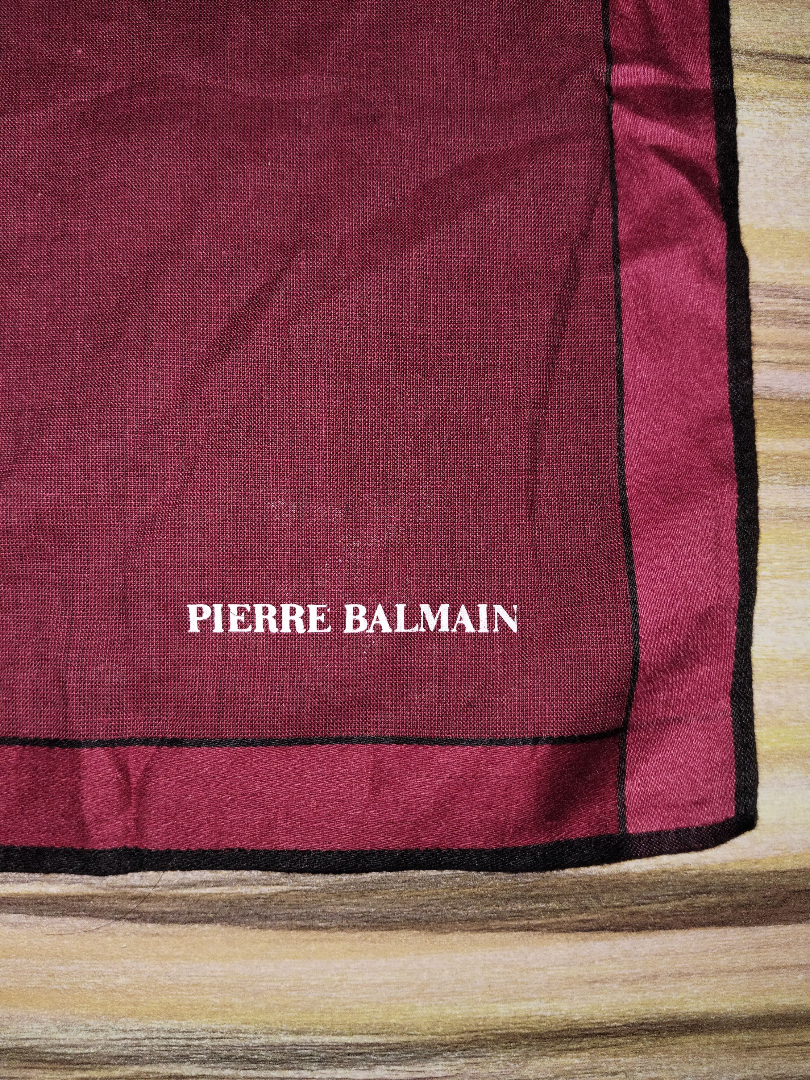 Pierre Balmain PIERRE BALMAIN Handkerchief Size ONE SIZE - 2 Thumbnail