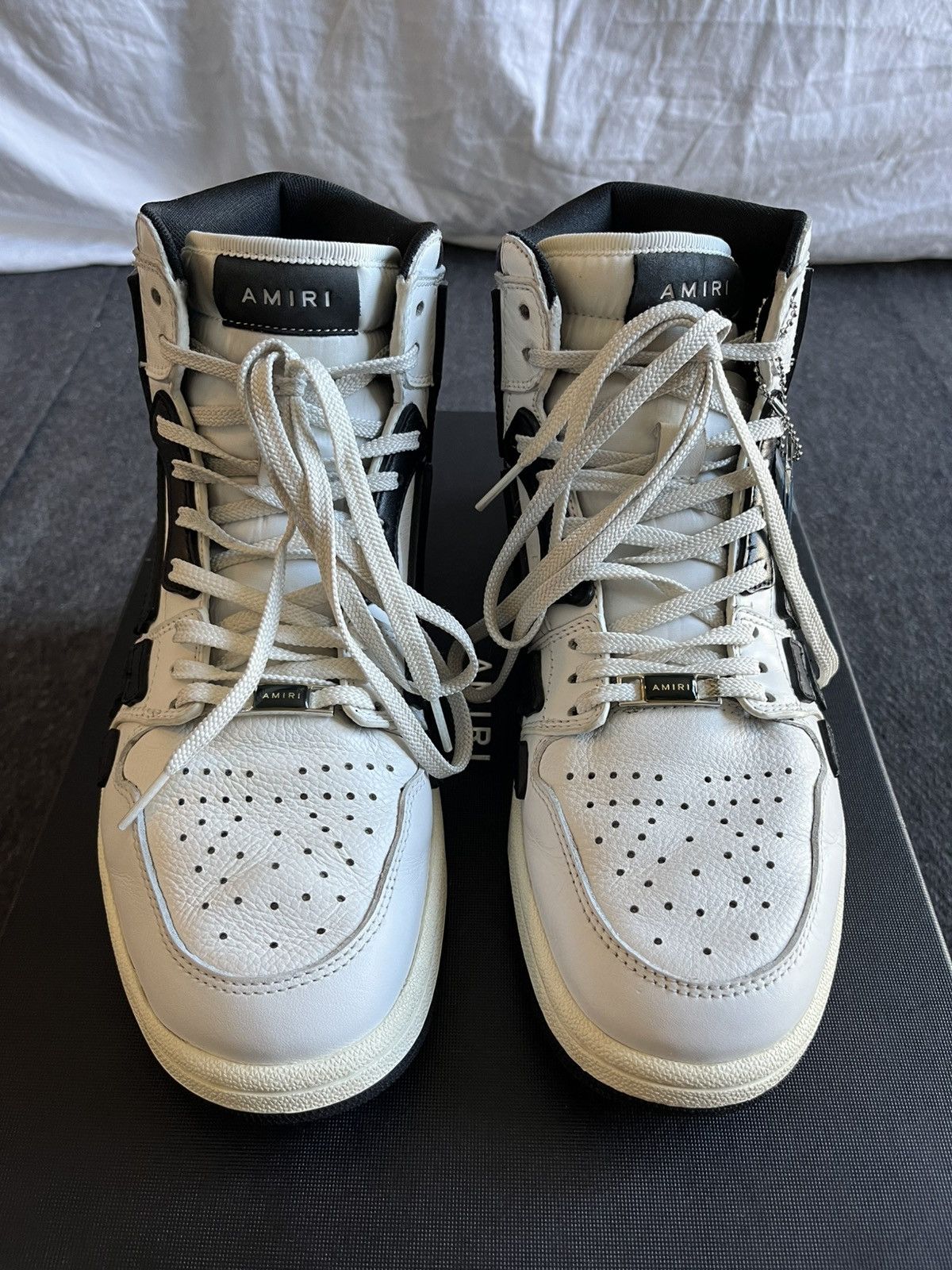 Amiri AMIRI Skel Top Hi Sneaker Skeleton High Top Size US 9 / EU 42 - 2 Thumbnail