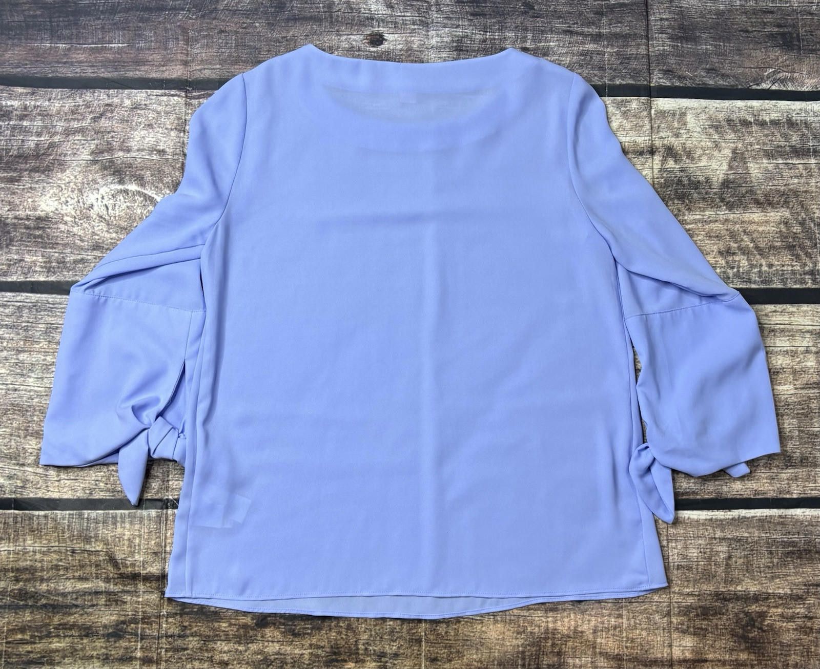 Lilly Pulitzer Lilly Pulitzer Top Women's XS Tie Sleeve Periwinkle Langston Size XS / US 0-2 / IT 36-38 - 3 Thumbnail