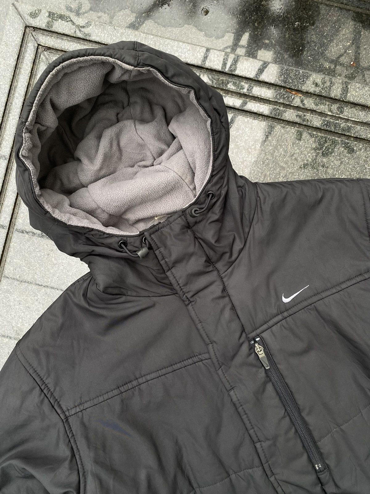 Nike × Vintage 90’s NIKE RARE SWOOSH Y2K RARE LOGO DOWN PUFFER JACKET Size US M / EU 48-50 / 2 - 3 Thumbnail