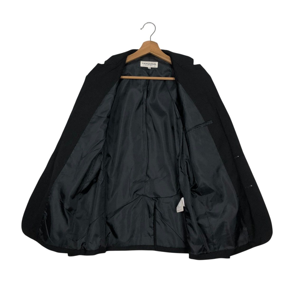 Vanquish 🔥RICH BLACK VINTAGE CHORE WORK JACKET VANQUISH Size US L / EU 52-54 / 3 - 15 Thumbnail
