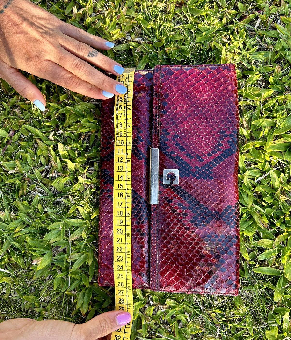 Vintage Gherardini Vintage Snake Print Clutch Size ONE SIZE - 9 Thumbnail