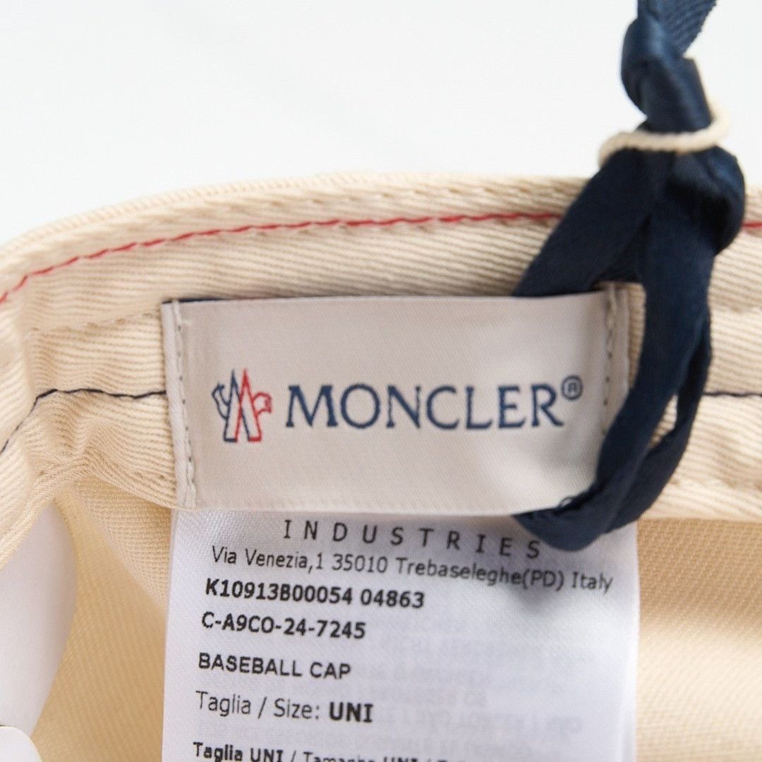 Moncler Moncler Uni Logo Embroidered Cap Size ONE SIZE - 7 Thumbnail